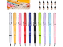 10 Sets Black Technology Peil, Inkless Eternal With Eraser, Black