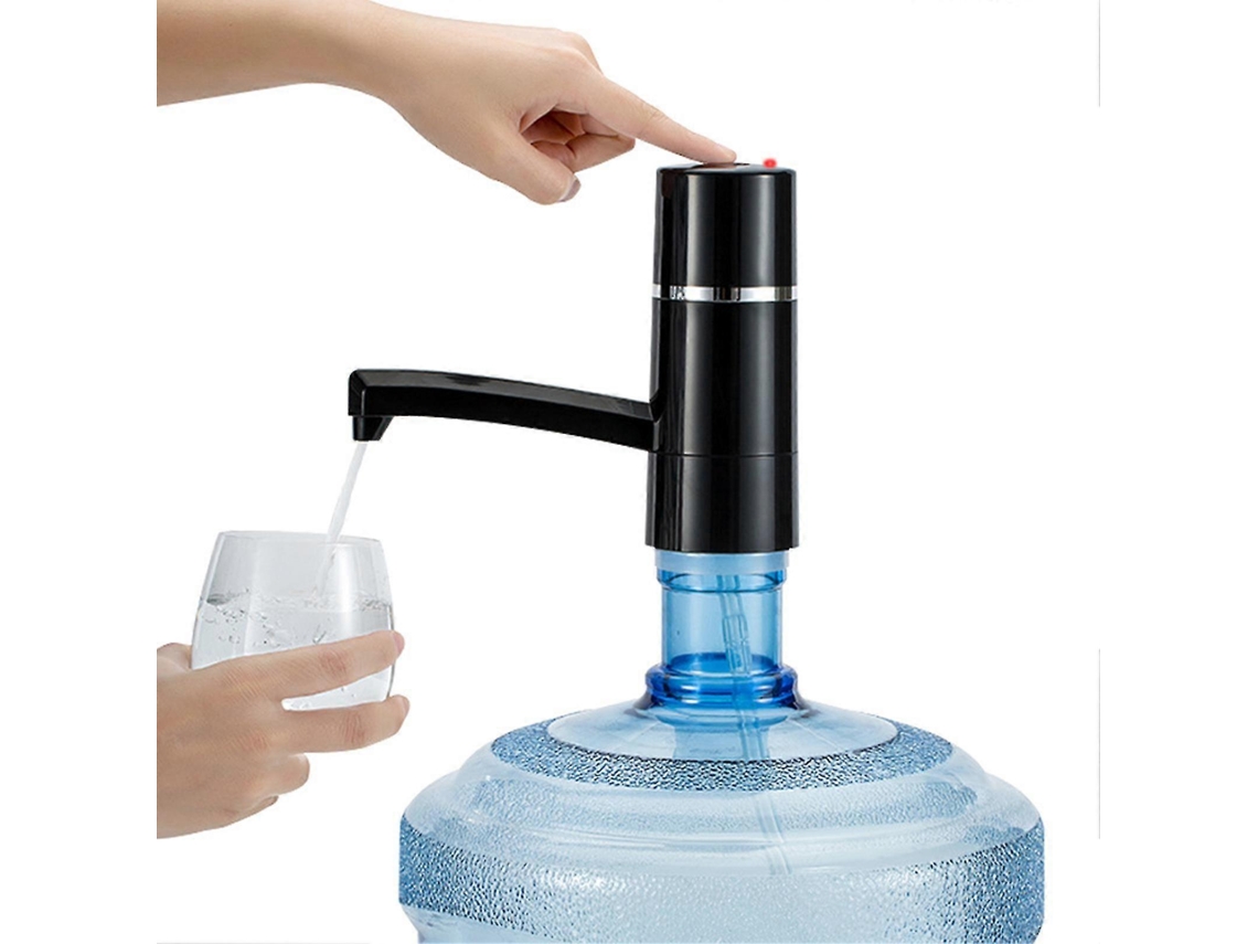 Bomba de Água Elétrica Universal com Carregamento Usb, Bomba de Água Potável Automática para Piqueniques, Encontros e Festas Ao Ar Livre BRILVIBERA