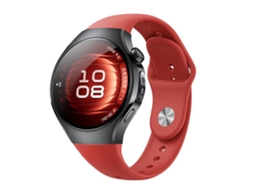 Bracelete para Huawei Watch 5 Silicone com Fivela Reversa Preta XIAOMOYU (42mm)