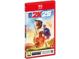 Jogo Switch 2 PGA Tour 2K25 (Código de Descarga na Caixa)