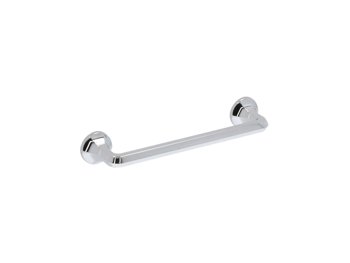 Puxador para Móveis em Zamac com 128 mm de distância entre centros e acabamento Cromado Polido, conjunto de 6 HARDWAREXCHANGE