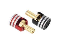 Yuru 4pcs Plugues de Dissipador de Calor para Bateria com Balas de Latão 5mm para Carro Controle Remoto Escala 1/10 Off road