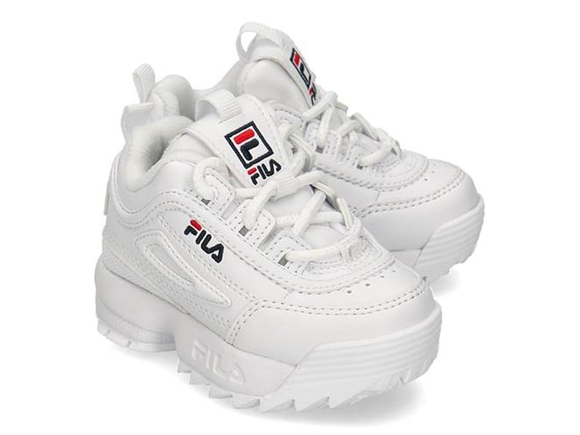 Sapatos FILA Crianca Material Sintetico 19 0 eu Branco Worten.pt