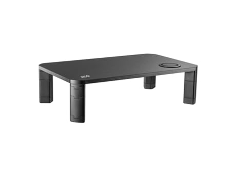 Suporte para Monitor Er 415 com Prateleira Wireless Qi, Carregamento Indutivo Ajustável, 17-32, 20kg, Ergo Office