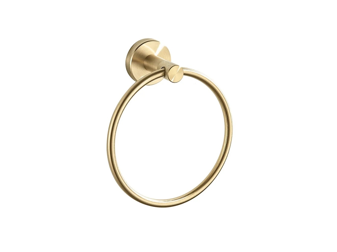 Cabide de Casa de Banho REA Ring 6610 Modern Brush Gold
