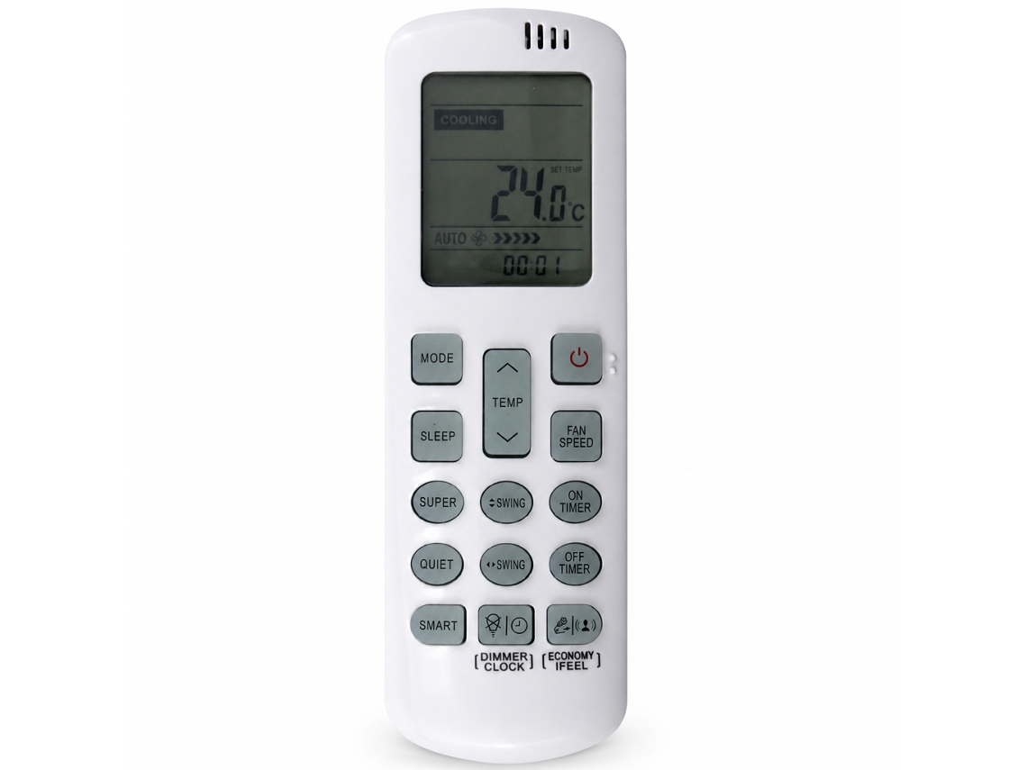 Comando À Distância Para Ar Condicionado Compatível Com Hisense Dg11r2-01, Sem Configuração_dae