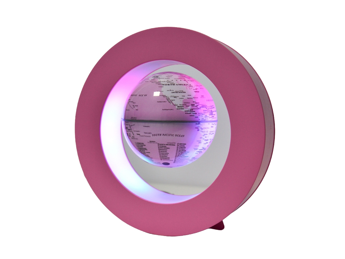 Laxiscreed Globo Terrestre Flutuante Com Luz, Ideal De Decoração E Presente Original De Colação De Grau