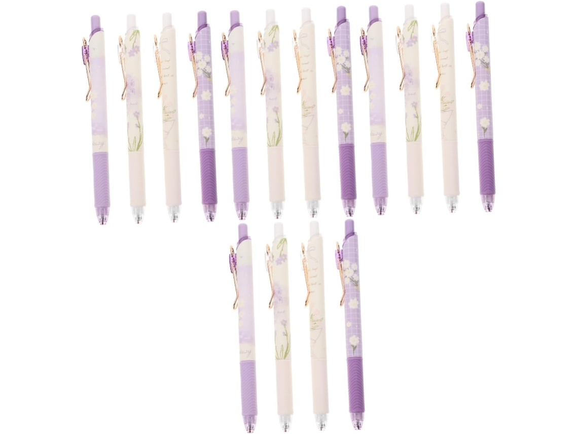 Conjunto De 4 Canetas Em Gel, Fofas, Lápis Marcador Branco Para