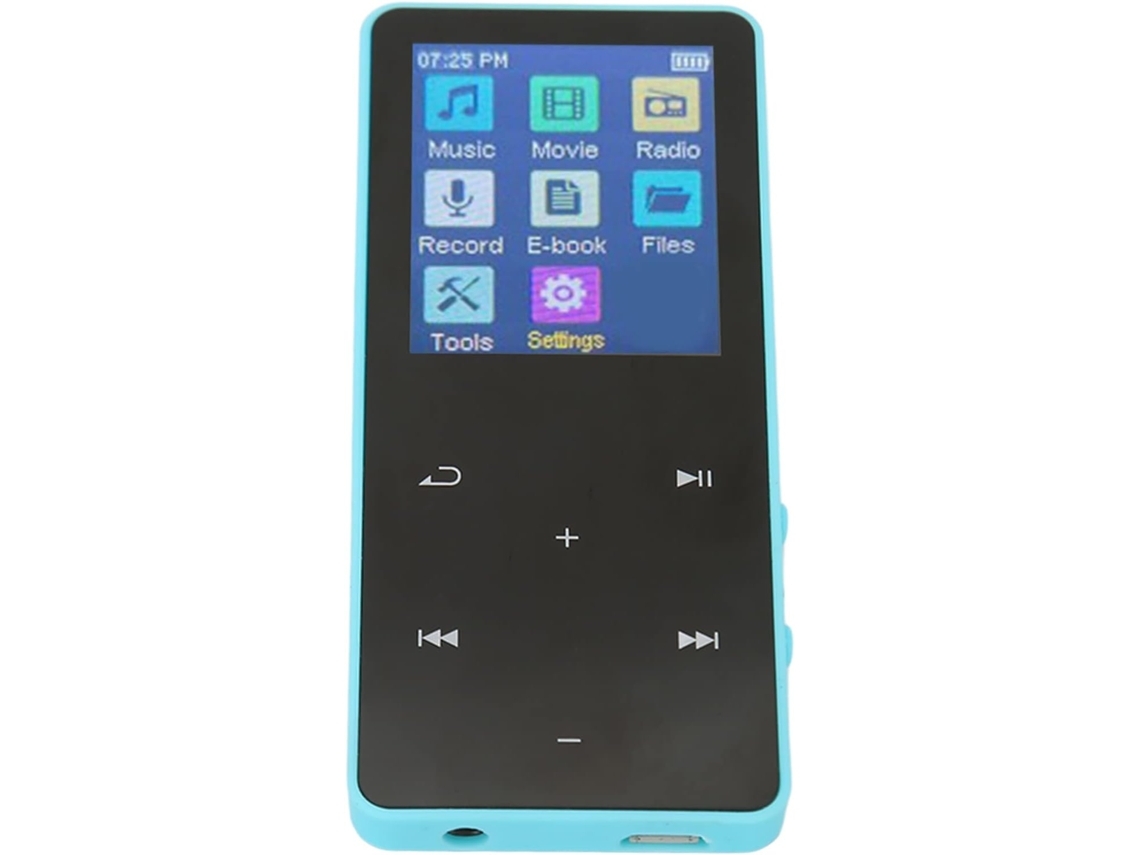 Reprodutor De Mp3 Com Rádio Fm E Gravador Voz, Reprodutor De Mp4 Com Tela Sensível Ao Toque 1, 8 Polegadas E Bluetooth