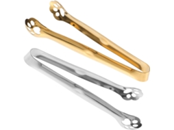 Conjunto De 2 Pinças Para Churrasco Em Aço Inoxidável Formato Pata Gato, Multifuncionais E Antiderrapantes, Ideais Para