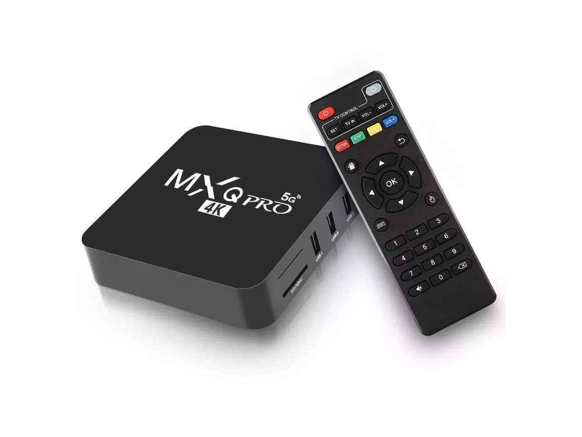 Box Smart Tv Profissional 4k Ultra Hd, 4gb Ram, Wi Fi Dual Band, Hdmi/usb | Compatível Com Tv Para Streaming, Filmes E Jogos PAPRIKA