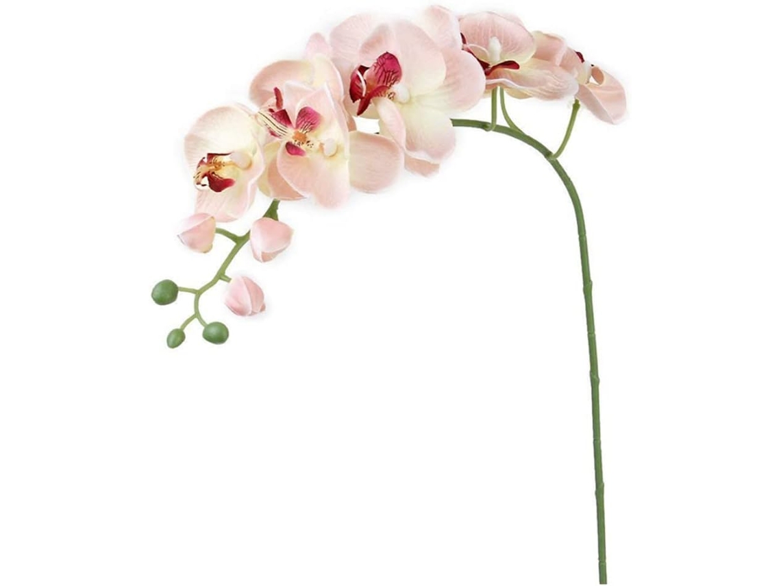 Orquídea Phalaenopsis Artificial De Seda Com Toque Realista, Imitação De Borboleta