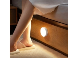 Refletor Led com Sensor de Movimento, Recarregável e Autoadesivo BRILVIBERA