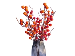 Simulation Berry Laranja, Peça Única, até 45cm, para Armazém LAXISCREED