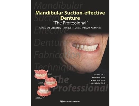 Livro mandibular suction-effective denture "the professional" de jiro abe (inglês)