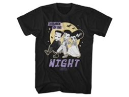 Rockinstone Universal Monsters Children Of The Night Black T-shirt Size:m