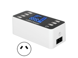 Carregador de Parede Desktop LAXISCREED 8 Portas Usb