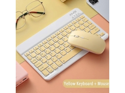 Teclado Bluetooth Compatível Com Russo, Árabe, Coreano, Espanhol, Para Android, Samsung, Windows, Apple, Mac, Ipad. Everley891