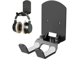 Suporte De Parede Dobrável Com Gancho Montagem Sem Furos, Ganchos Dobráveis Para Fones De Ouvido, Design Simples E