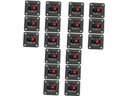 18pièces Connecteurs Terminaisons Haut-parleur Stéréo Clips A Ressort Installation Fácil Accessoire