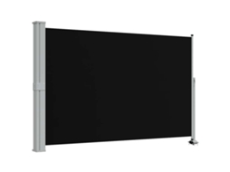 Toldo Lateral Retrátil para Pátio 160x300 Cm Preto MAISON EXCLUSIVE