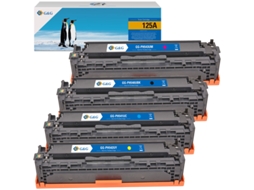 Pack 4 Toners Compatíveis G&G HP 125A/128A/131A Cb540A123/Ce320A123/CF210A123