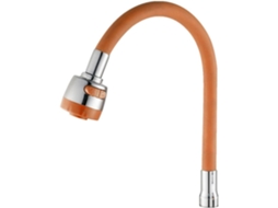 Torneira De Cozinha Giratória De 2 Vias Com Abastecimento Flexível De Água Fria, Para Instalação Em Superfície.