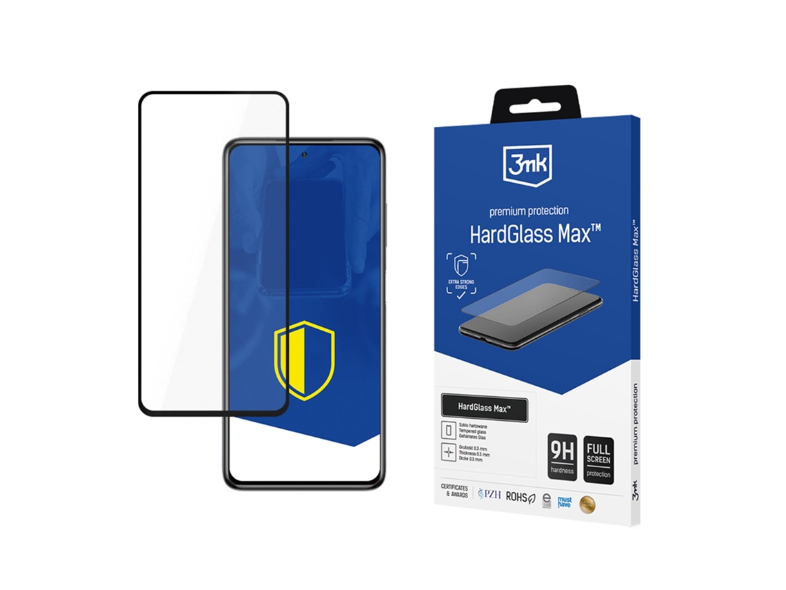 Película De Vidro Protetor De Alta Resistência 3mk Hardglass Max Para Xiaomi Poco X3