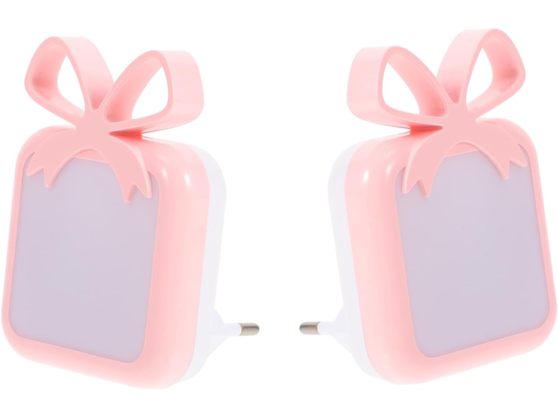 Conjunto De 2 Luminárias Cabeceira Decorativas Em Led Com Sensor Luz,