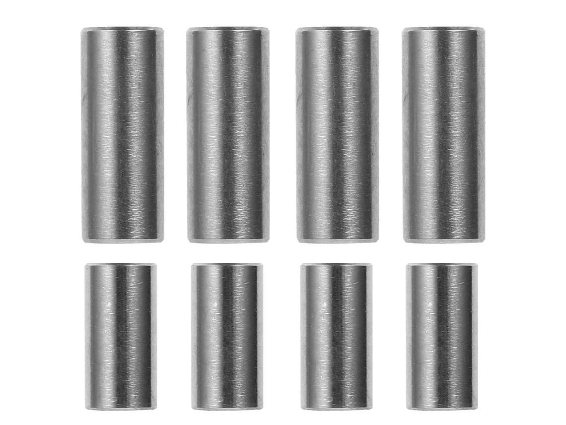 Conjunto De 8 Porcas Acoplamento Hohopeti, Redondas, Em Aço Inoxidável, Resistentes À Corrosão E Ferrugem, Para Uso