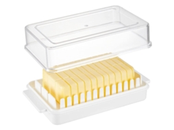 Para Fatiar Manteiga, 16,5 × 9,5 × 5 Cm, Cor Branco, Você Precisa De Um Recipiente Portátil Para Pão
