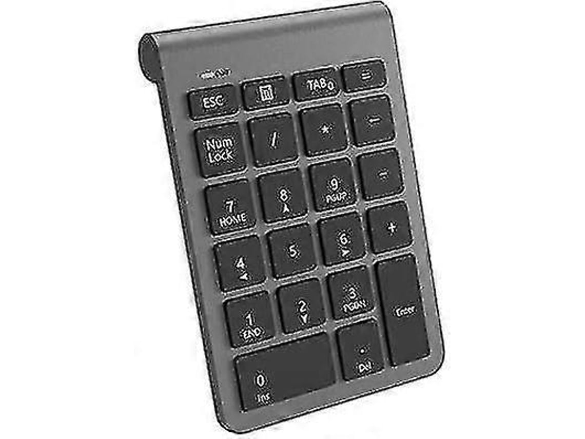 Teclado Numérico Bluetooth, Teclado Numérico Sem Fio Portátil De 22 Teclas Com Vários Atalhos Excellence Ly Ebike