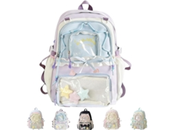 Mochila Adius Cute, Escolar De Nylon De Alta Capacidade, Estilo Japonês, Y2, Para Cosplay, Escola, Viagens