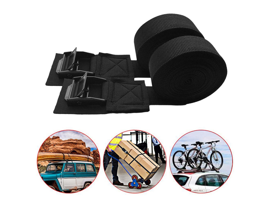 Conjunto De 2 Cintas Tensionamento Pretas 3 M
