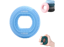 Treinador De Força Preensão, Em Silicone, Ajustável, Para Mãos, Dedos E Antebraços 20-80 Libras, Ideal Para Escalada