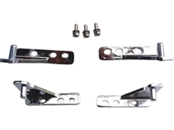Conjunto De Dobradiças Liga Zinco Para Refrigerador 4 Peças, Distância Entre Eixos De 35mm, Para Substituição De Portas