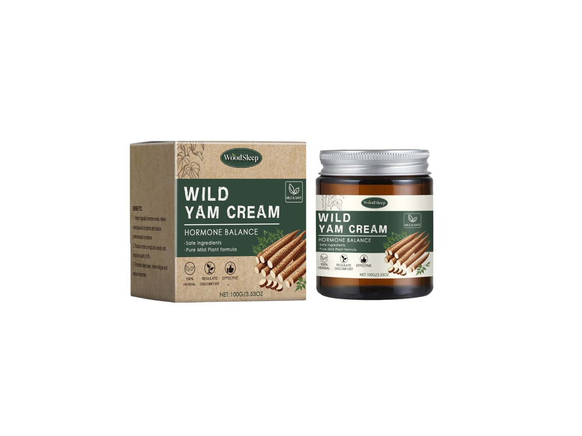Creme Orgânico De Batata Doce Selvagem Natural