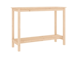 Console Table, Console Tables Vidaxl Marrom Madeira De Pinho (n/a)
