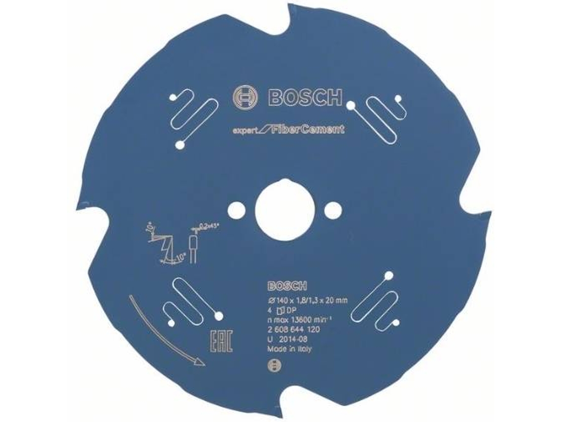 Disco de Serra Circular BOSCH Expert para Cimento 140x20x1.8 mm - 4