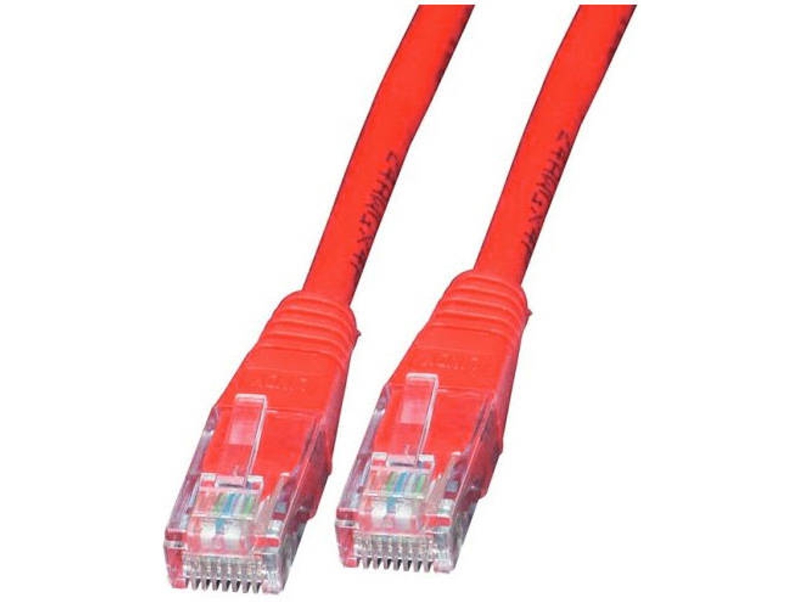 Cabo de Rede INTELLINET (RJ45 - 5 m - Vermelho)