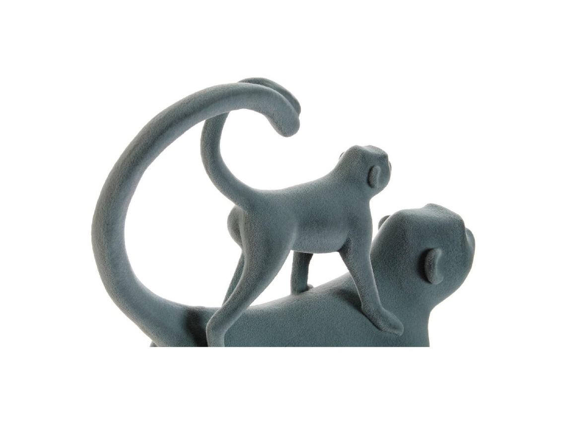 Figura Decorativa Dkd Home Decor Resina Macaco 2 Pcs 22.5 X 8 X 27.5 Cm
