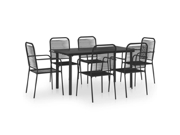 Conjunto de Jantar Jardim 5 Pcs Madeira Acácia Maciça e Metal MAISON EXCLUSIVE