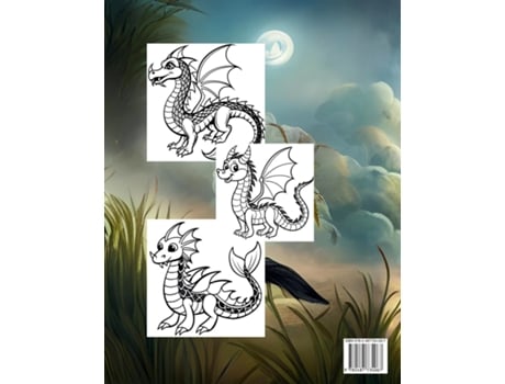 Livro Mythical Dragons de Natali Dumna (Inglês)