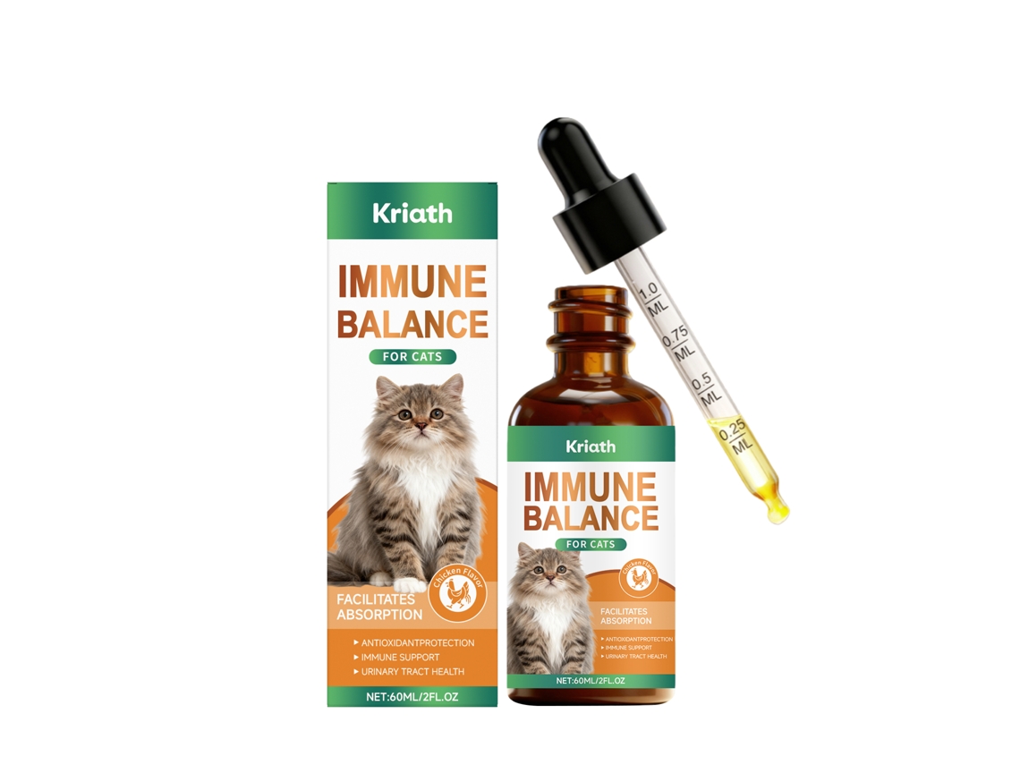 Cuidado Corporal para Kriath Cat Pets com Gotas Que Promovem Bem estar LAXISCREED