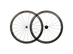 Par Rodas Estrada Tecno 716 Hard Anodize Preto 9 X 100 / 9 X 130 Mm / Campagnologipiemme