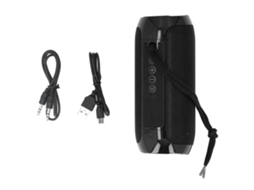 Coluna Bluetooth sem fios, bateria integrada, uso exterior, carregamento USB