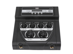 Mixer F8 Microfone Karaokê com Bluetooth, Preto, Casa, Plugue Eu S/MARCA