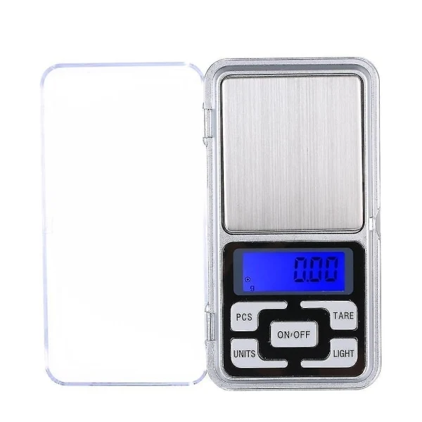 Balança de Bolso, Eletrônica De, para Joias, 0,01, 500 Gramas, Multicolorida AQUAFORGE