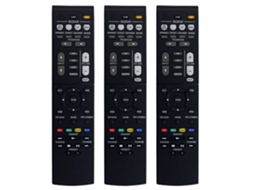 Controles remotos Rav561 Zz43210 para receptores de home theater Yamaha HTR-3072, RX-V385, YHT-4950UBL, RX-V381, RX-V383 e HTR-3071.