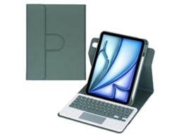 Capa De Couro Com Teclado Bluetooth Touchpad E Rotação 360°para Ipad Pro 11 2022 Layout Pt